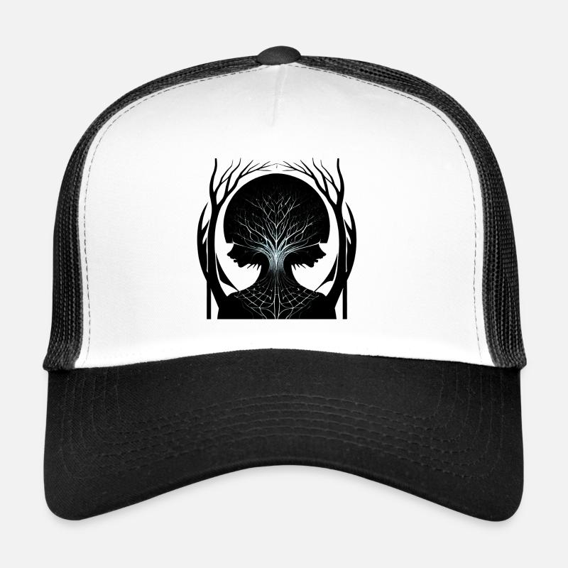 tree of life, tree,abstract,woman,branches Trucker Cap