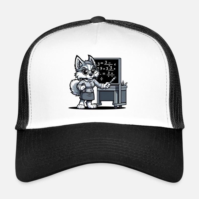 Professeur de chien mignon Casquette trucker 