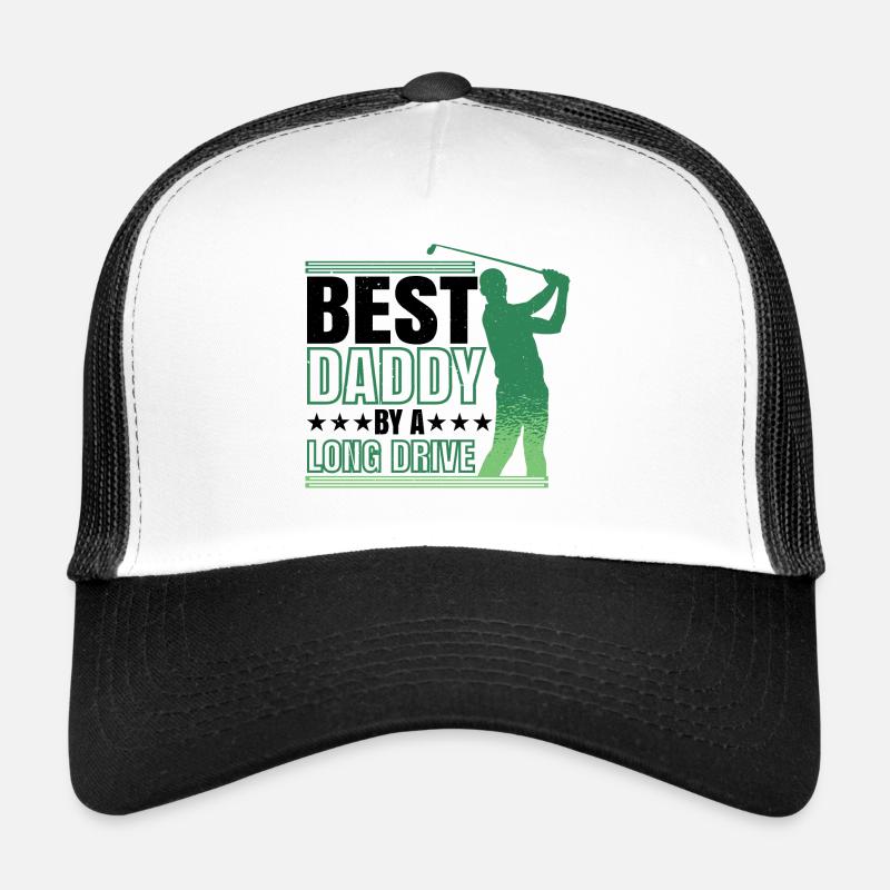 Best Daddy By A Long Drive 2 Trucker Cap