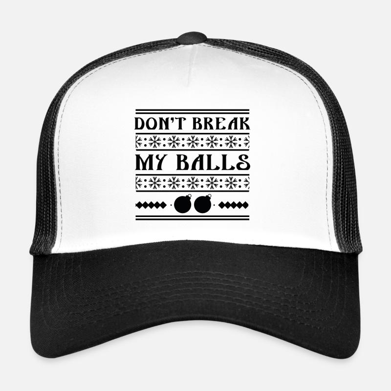 Ne me casse pas les couilles Casquette trucker 