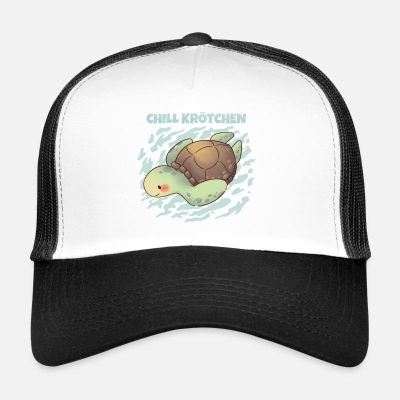 Chill Toad Turtle Chill Turtle Relax Casquette trucker 