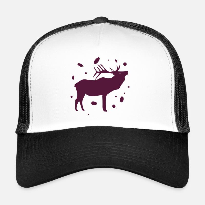 Hirsch - Wald Natur Tierschutz Trucker Cap
