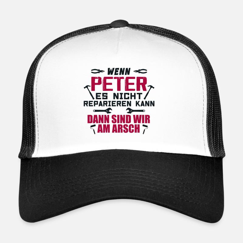Si Pierre ne peut pas le réparer Casquette trucker 