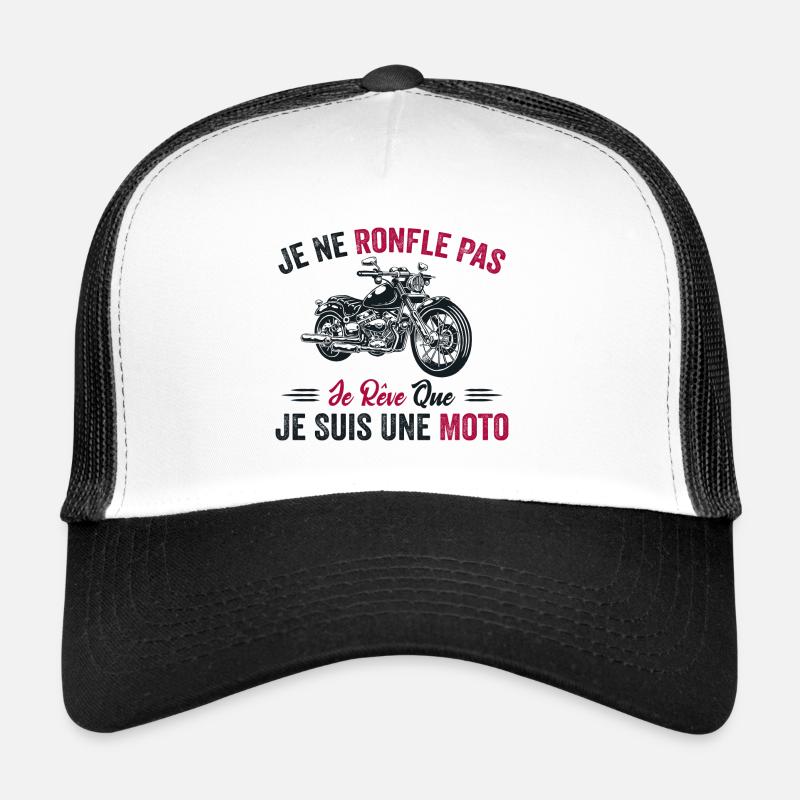 Ich schnarche nicht, ich träume, ich bin ein Motorrad Trucker Cap