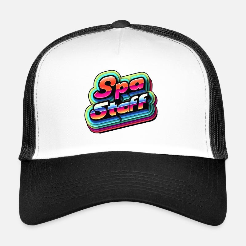 Spa Staff 8 Trucker Cap