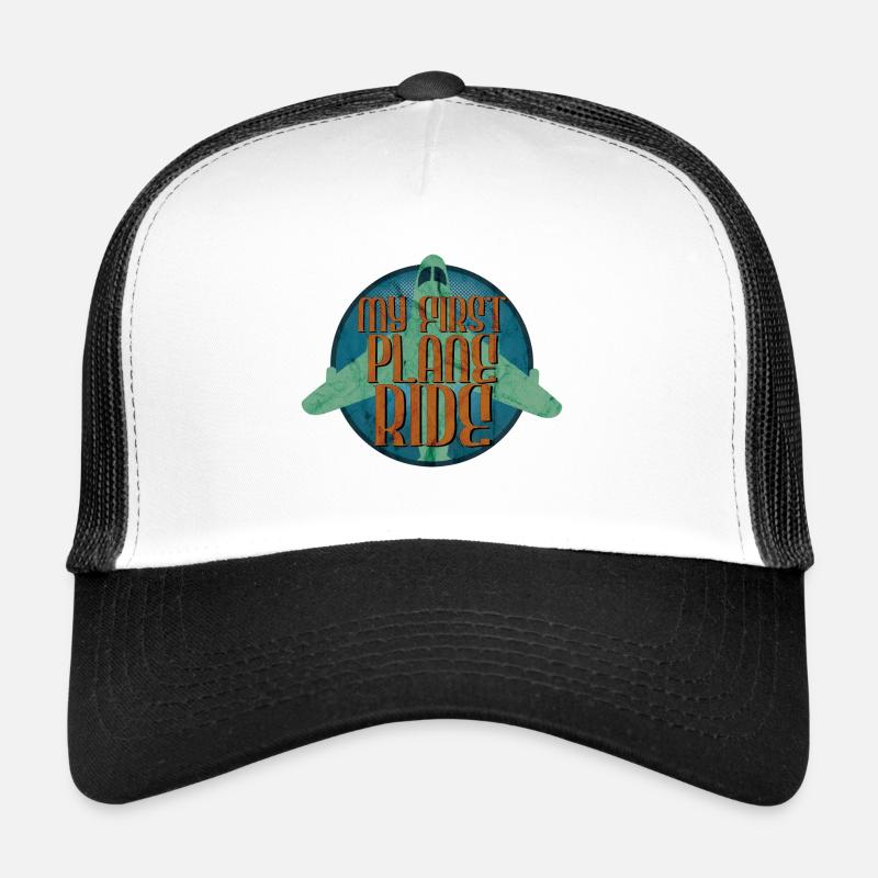 My First Plane Ride 45 Trucker Cap