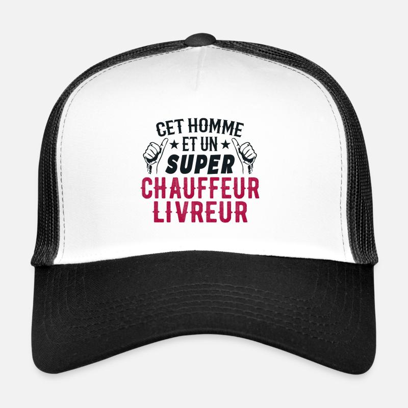 Delivery Driver Funny Gift This Delivery Man Trucker Cap