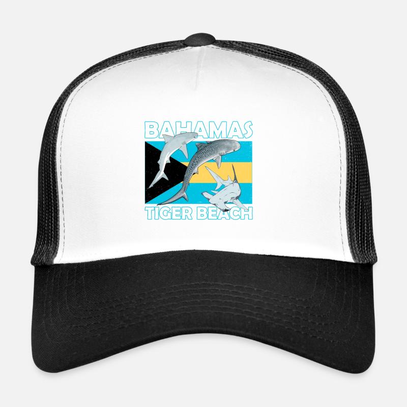 Tiger Beach, Bahamas Casquette trucker 