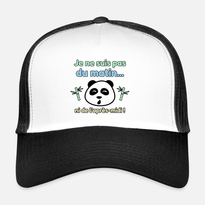 Pas du matin… ni de l’après-midi,Humour,Drôles Casquette trucker 