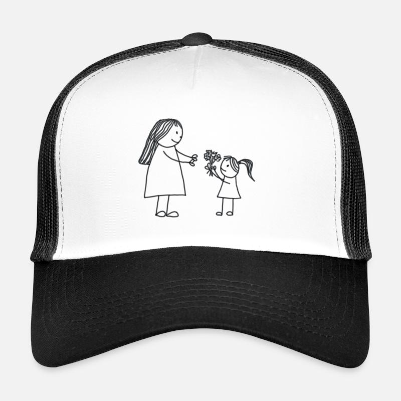 Mutter und Tochter Trucker Cap
