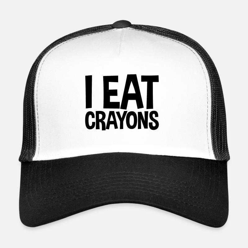 I Eat Crayons Trucker Cap
