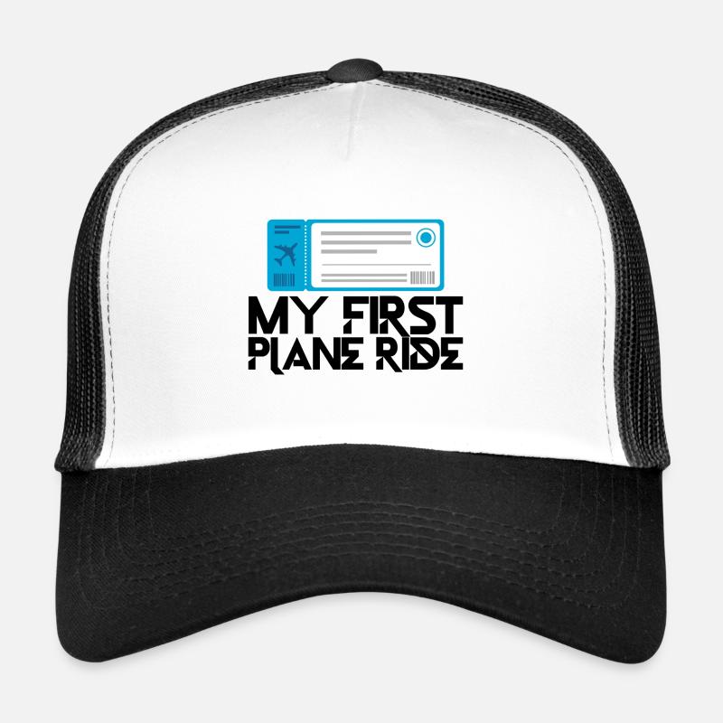 My First Plane Ride 32 Trucker Cap