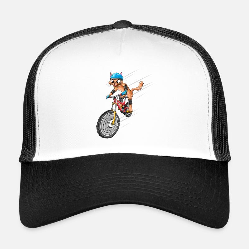 Fahrrad Katze Trucker Cap
