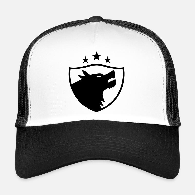 Guides - Casquette trucker  - blanc/noir