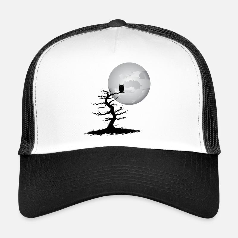 Chouette d'Halloween Casquette trucker 