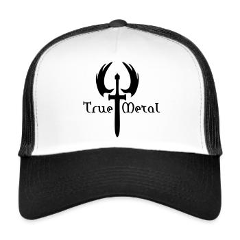 True Metal - Trucker Cap - white/black - Front