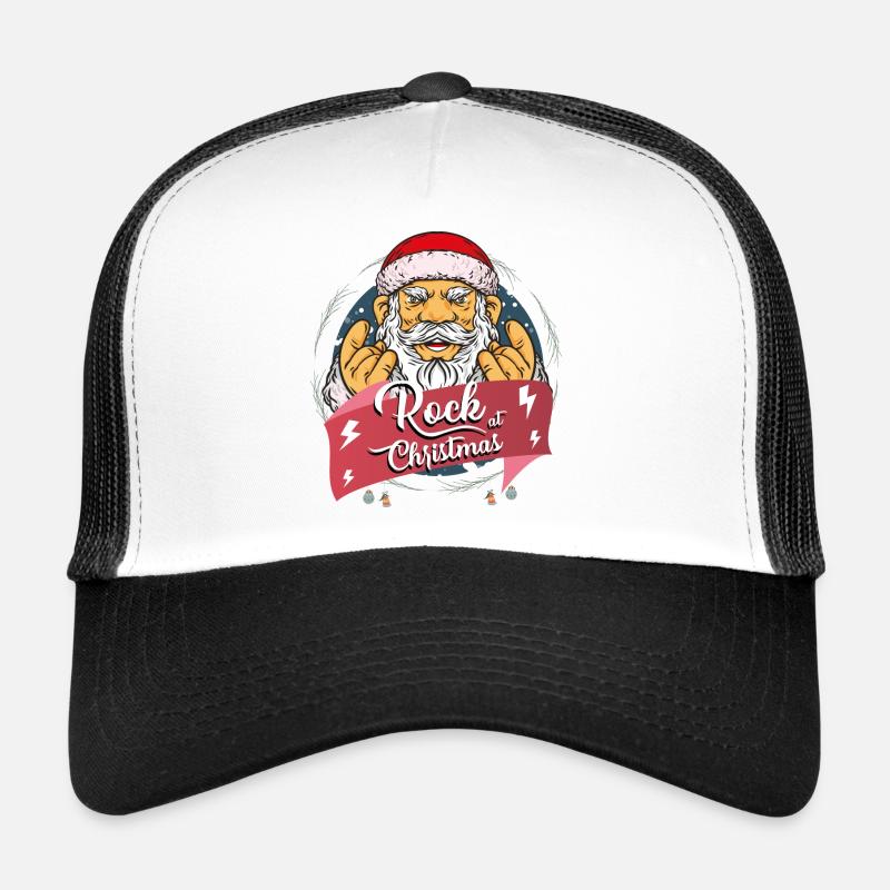 Rock for Christmas - Trucker Cap - white/black