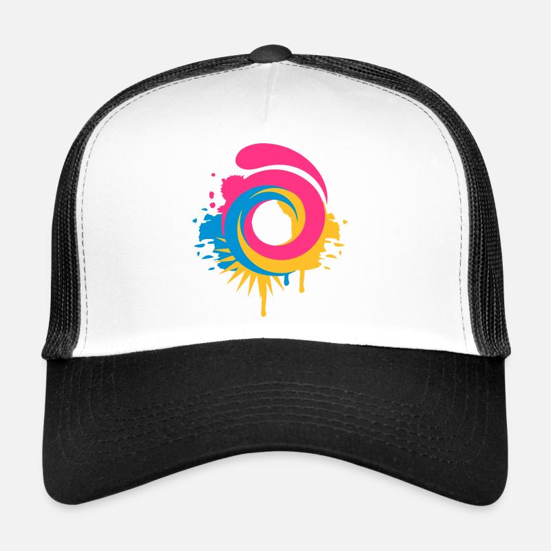 Un graffiti vortex Casquette trucker 