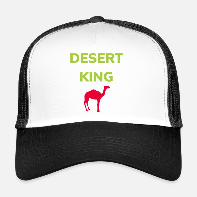 Désert de chameaux Maroc Chameau Casquette trucker 