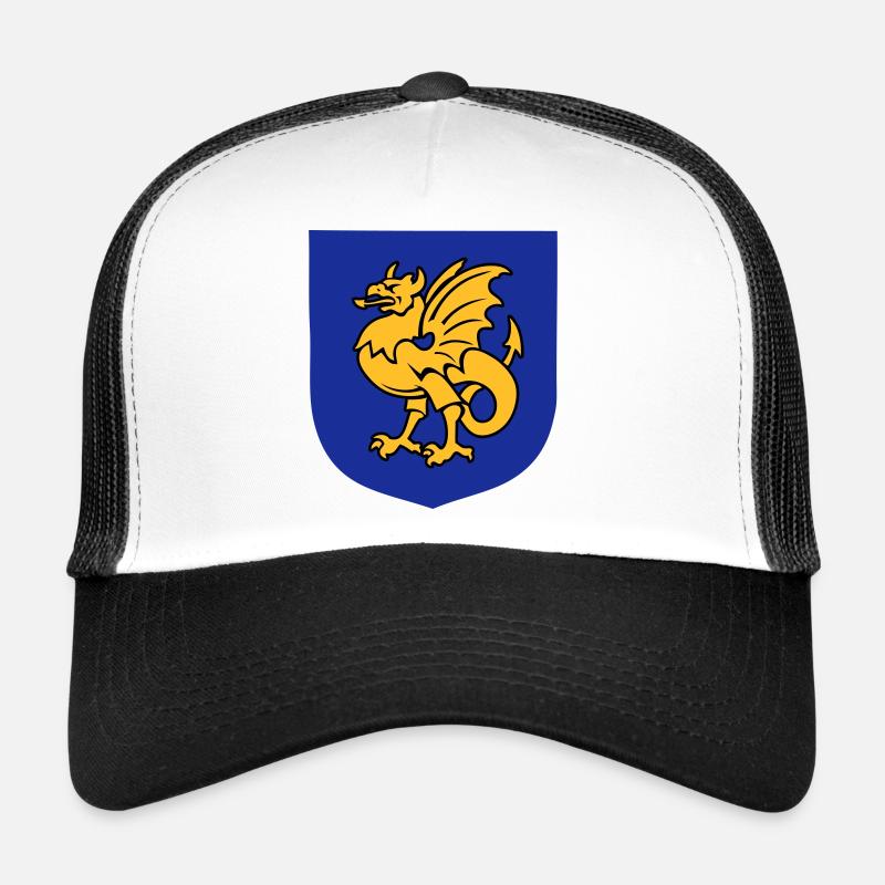 fantasy creature griffin drawing Bornholm Trucker Cap