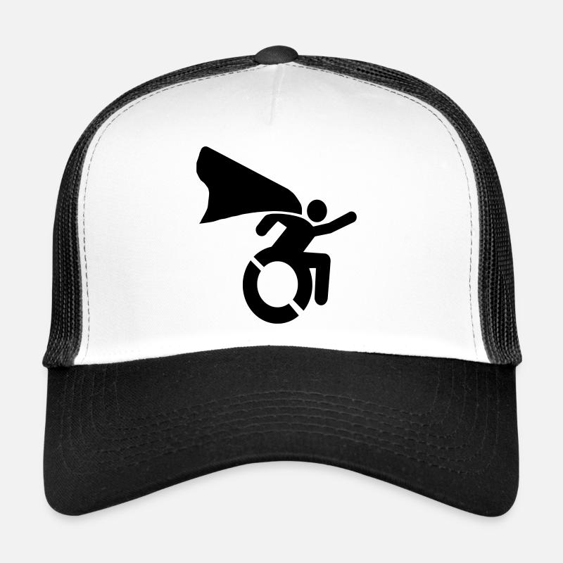 en fauteuil roulant # Casquette trucker 