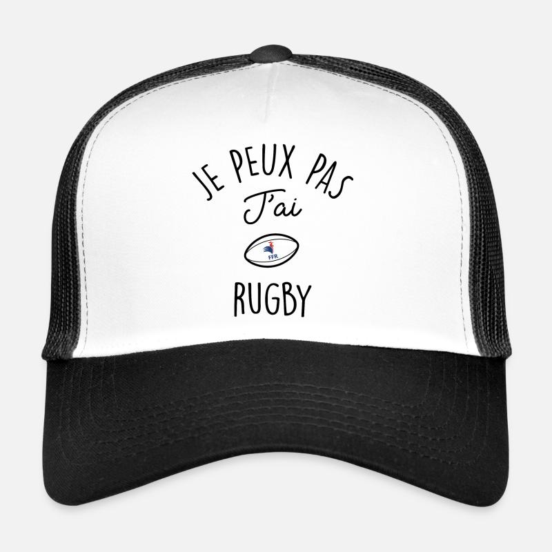 JE PEUX PAS J' AI RUGBY Casquette trucker 
