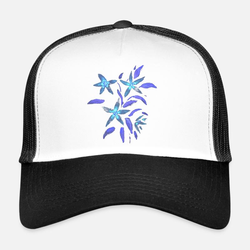 Blumen - Malve - Blüten Trucker Cap