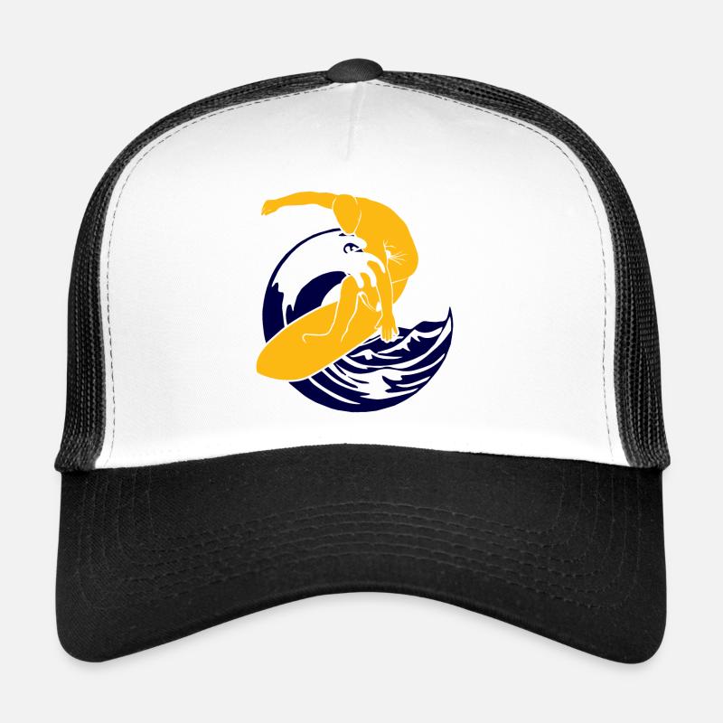 Planche de surf | Surfeur | Surfer Casquette trucker 