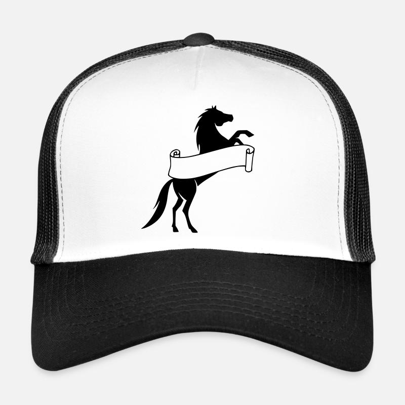 Chevaux chemise équitation texte name name lui-même champ Casquette trucker 
