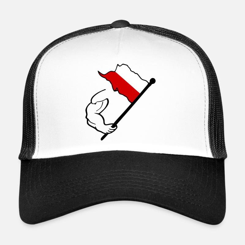 Drapeau polonais Casquette trucker 