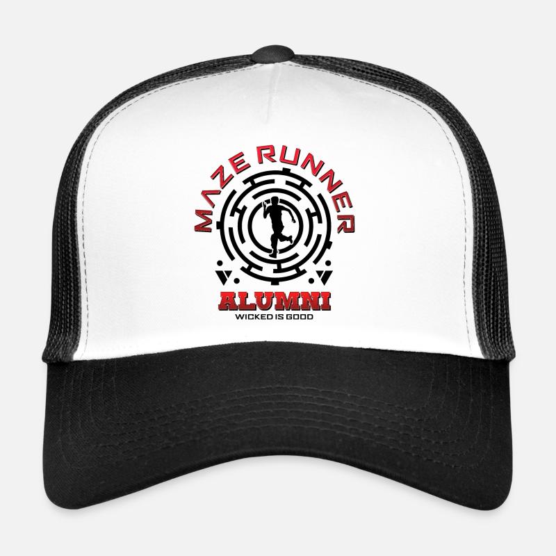 Böse ist gut - Trucker Cap - Weiß/Schwarz