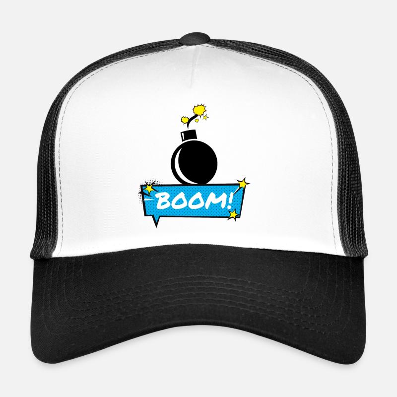 Boom Bomb Trucker Cap
