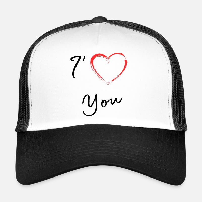 I love you Casquette trucker 