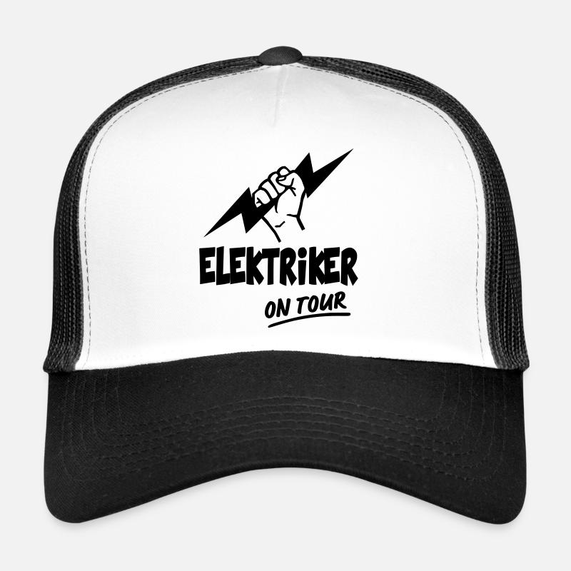 Electrician High Current Electronics Technician Trucker Cap