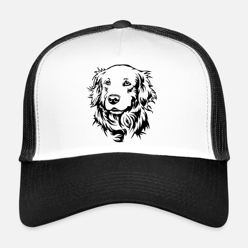 Golden Retriever Kopf Trucker Cap