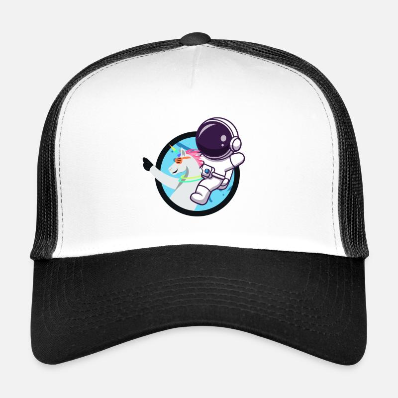 Astronaut und Einhorn. Trucker Cap