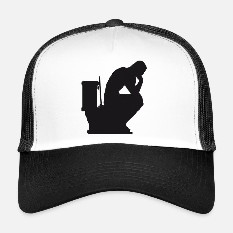 Denk Arbeit Klo Trucker Cap