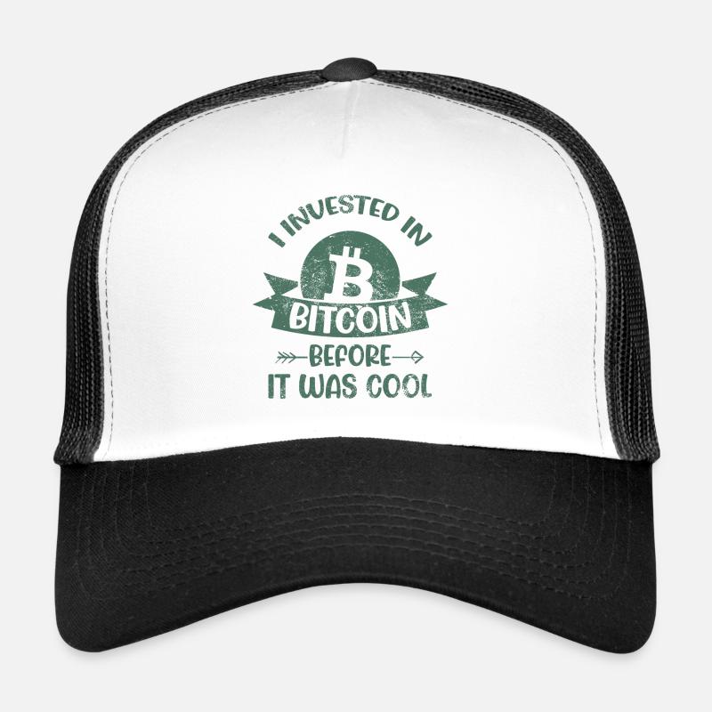 Bitcoin - Trucker Cap - white/black