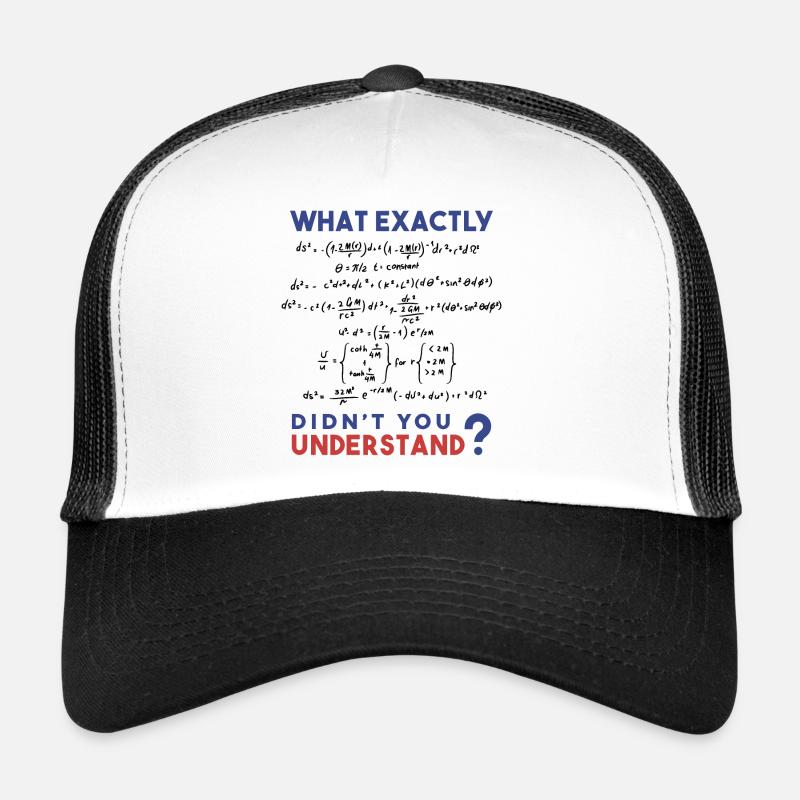 Blague de formule de physique Casquette trucker 