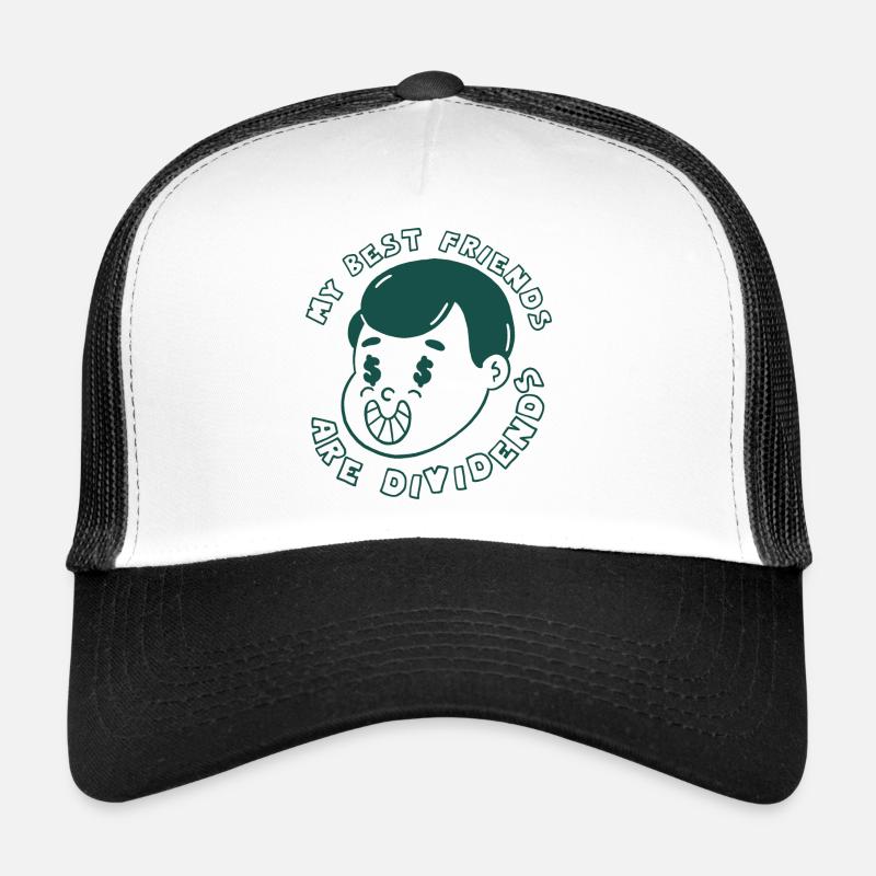 Mes meilleurs amis sont des actions à dividendes Casquette trucker 