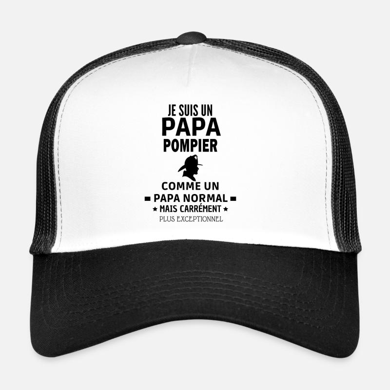 pompier exceptionnel Casquette trucker 