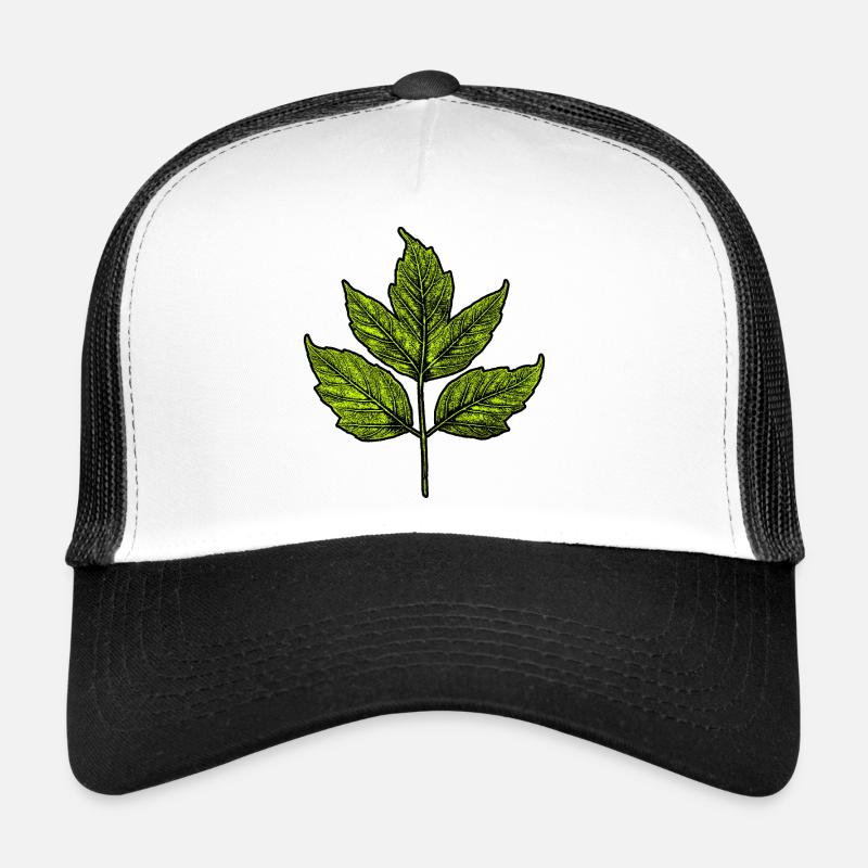 Feuille - Érable frêne Casquette trucker 