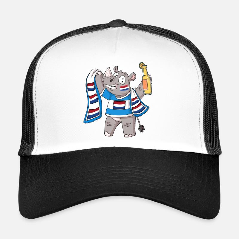 Rhino Fan Pays-Bas Casquette trucker 