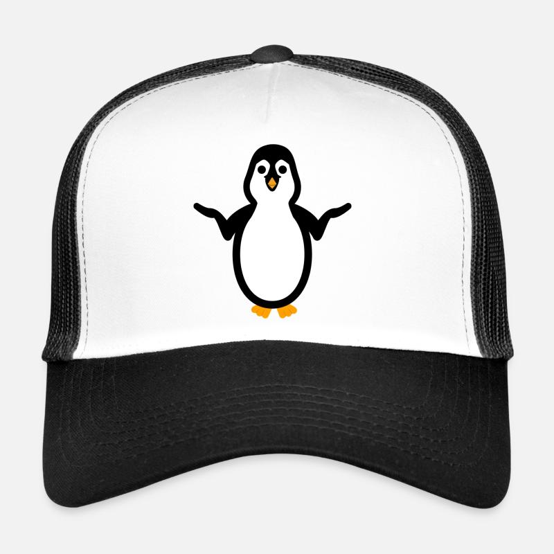 Cute Penguin - Aucune idée Casquette trucker 