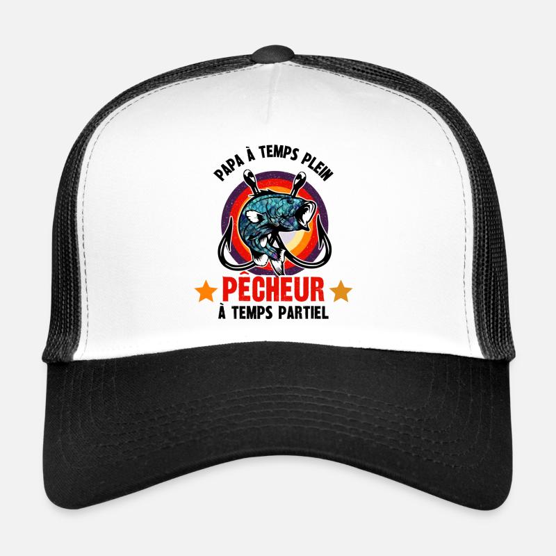 papa à temps plein Casquette trucker 
