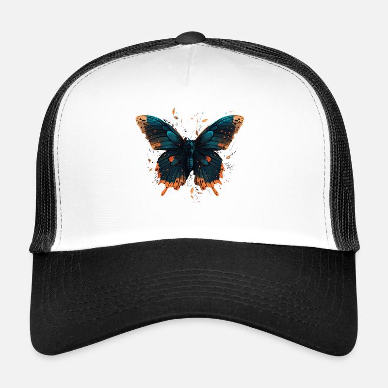 Butterfly Image Trucker Cap
