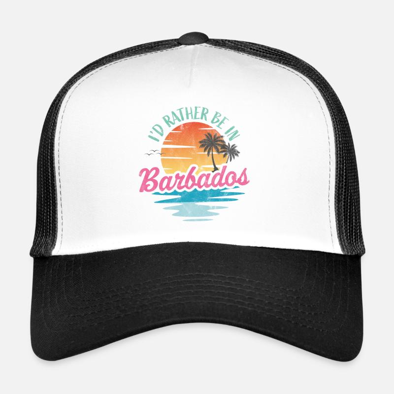 Je préfère être à la Barbade Casquette trucker 