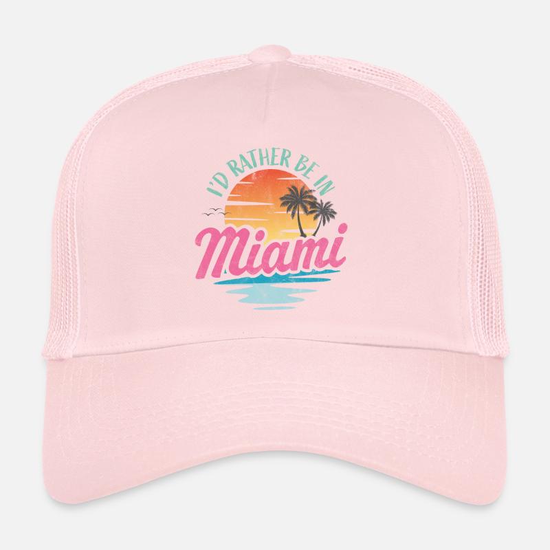 Ich wäre lieber in Miami Trucker Cap