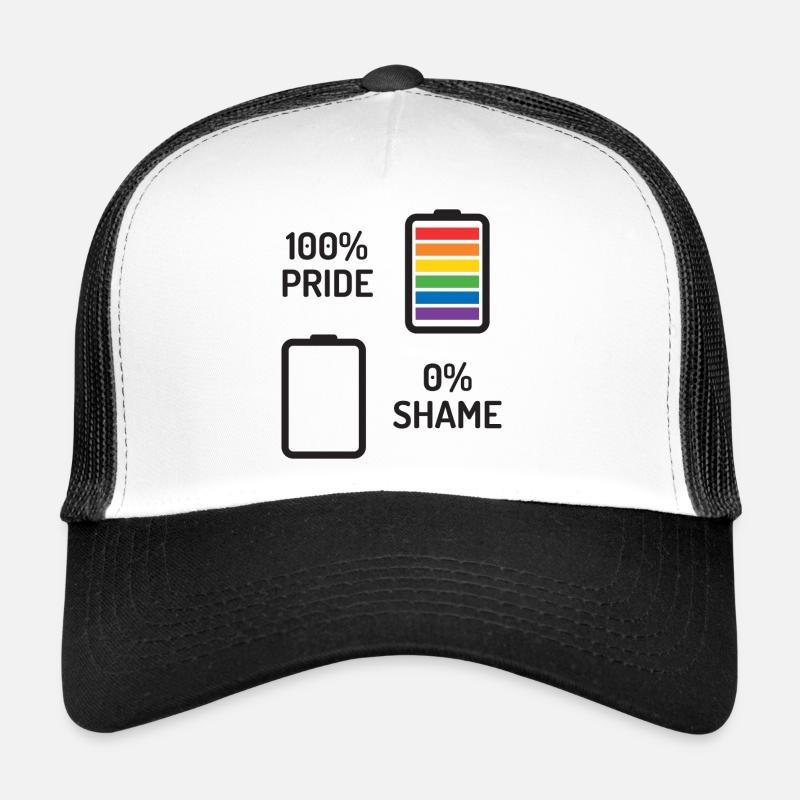 Pride Month - 100% Stolz, 0% Scham Trucker Cap
