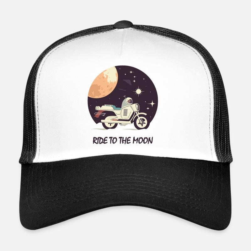 Ride to the Moon Trucker Cap